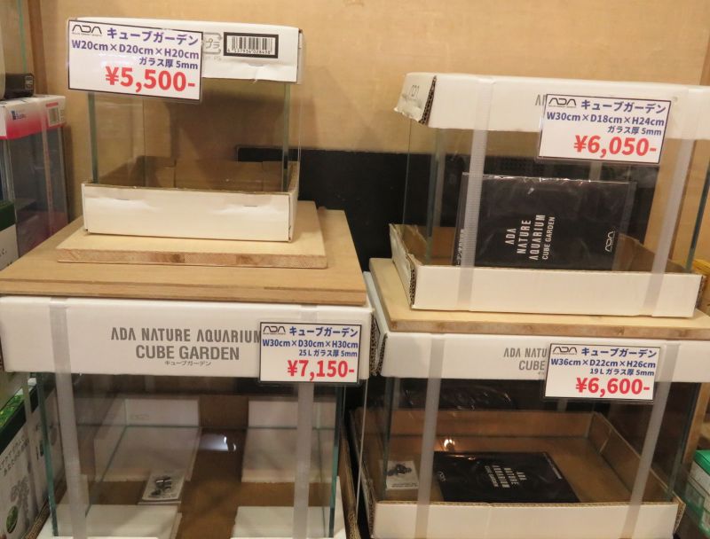 新宿店】ＡＤＡキューブガーデンの在庫リスト | アクアフォレスト